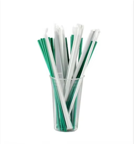 PP Hard Plastic Printed Drinking Straws