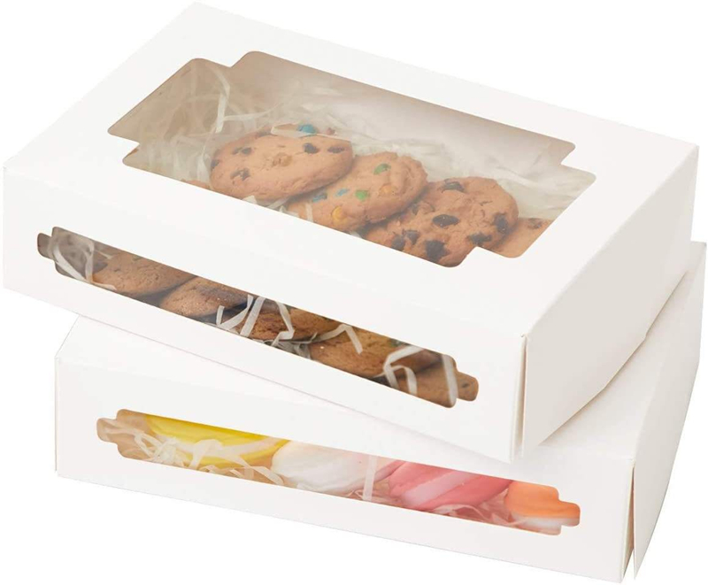 Macaron packing box wholesale Kraft paper baking cake box